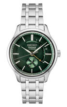 Seiko Presage SSA397 Green Dial Power Reserve