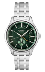Seiko Presage SSA397 Green Dial Power Reserve