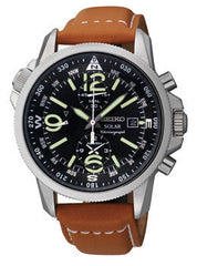 Seiko Solar Alarm Chronograph SSC081
