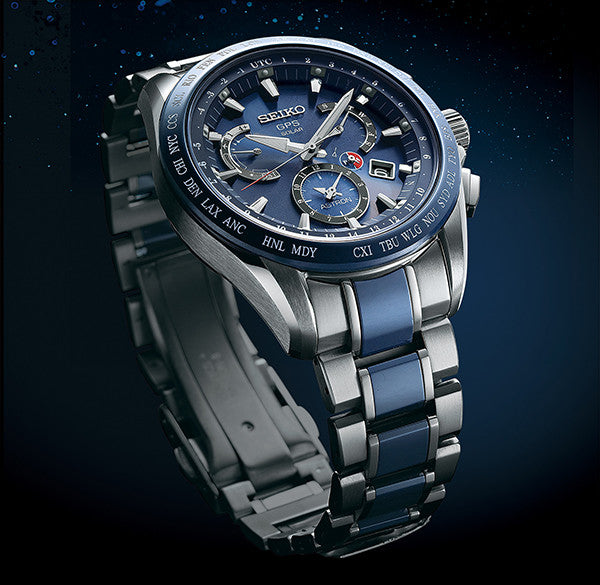 Seiko Astron GPS Solar Dual Time SSE043 – Arizona Fine Time