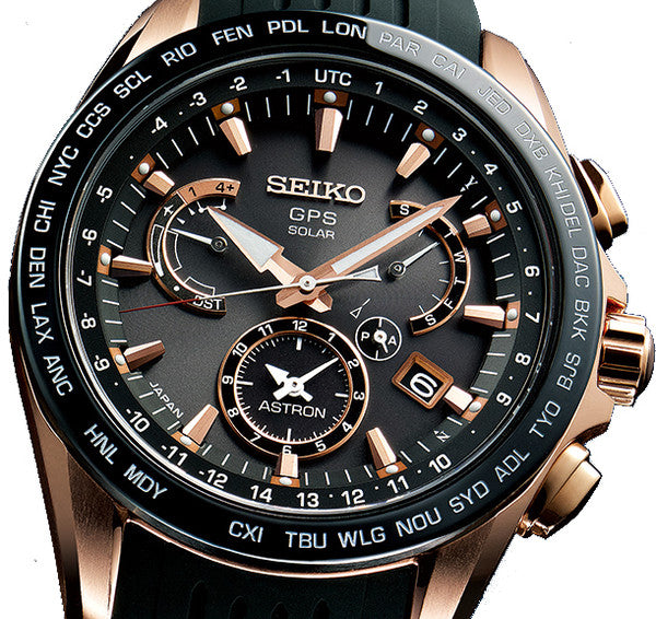 Seiko Astron GPS Solar Dual Time SSE055