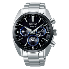 Seiko Astron SSH053 GPS Solar Black Dial