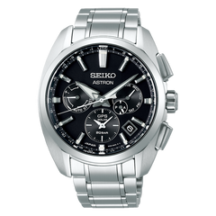 Seiko Astron SSH067 GPS Solar Black Dial