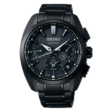 Seiko Astron SSH069 GPS Solar Black Dial and Case