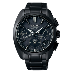 Seiko Astron SSH069 GPS Solar Black Dial and Case