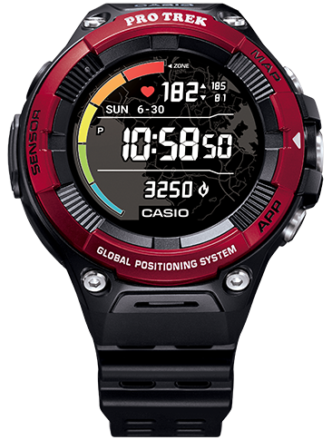 G-Shock WSD-F21HRRD Pro-Trek Google Wear OS SmartWatch