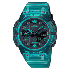 G-Shock GAB001G-2A Analog-Digital Carbon Core Bluetooth Translucent Blue
