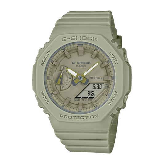 G-Shock GMAS2100BA3A Smoky Monochromatic Green Ana-Digi