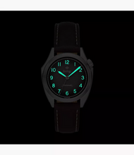 Zodiac ZO9712 Field Olympos Automatic Leather Grey Dial