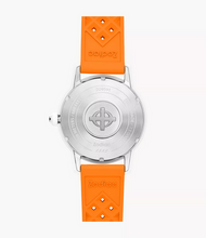 Zodiac ZO9591 Super Sea Wolf Ceramic Compression Rubber Strap Orange