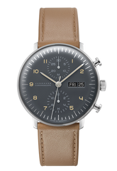Junghans 27/4501.03 Max Bill Chronoscope English Date Gray Dial Automatic