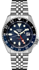 Seiko 5 Sports SSK003 GMT Series Automatic Blue Dial // Pre-Owned