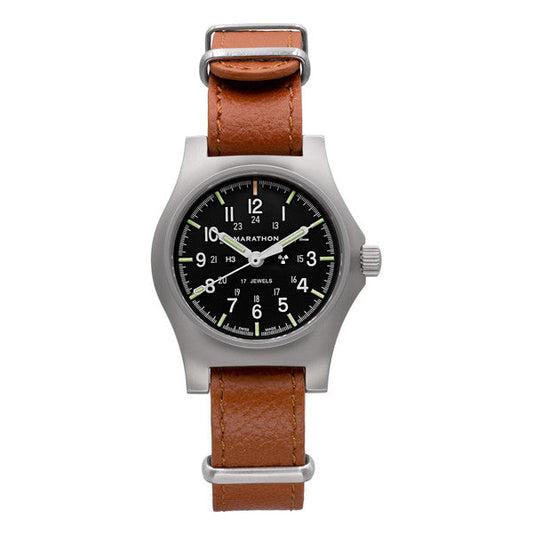 Marathon WW194003SS-0106 Re-Issue Stainless Steel GP Mechanical Leather