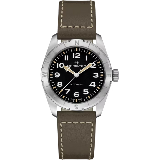 Hamilton H70225830 Khaki Field Expedition Automatic 37mm Black Dial