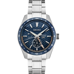 Seiko Presage SPB217 Sharp Edge GMT Blue