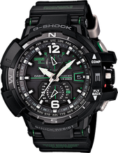 Casio G-Shock GWA1100-1A3 Multiband G-Aviation Solar