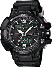 Casio G-Shock GWA1100-1A3 Multiband G-Aviation Solar