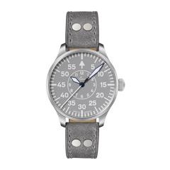 Laco 862162 Pilot Watches Basic Aachen Grau 39mm