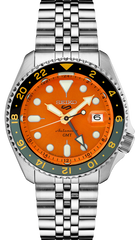Seiko 5 Sports SSK005 GMT Series Automatic Orange Dial // Pre-Owned