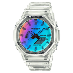 G-Shock GA2100SRS-7A Casioak Transparent Brilliant Iridescent