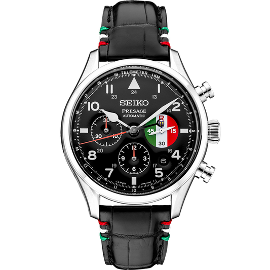 Seiko Presage SRQ033 Porco Rosso Chronograph Limited Edition