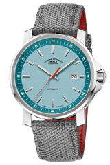 Muhle Glashutte M1-25-39-CB-II 29er Big South Sea Blue Dial Canvas Gray Strap