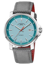 Muhle Glashutte M1-25-39-CB-II 29er Big South Sea Blue Dial Canvas Gray Strap