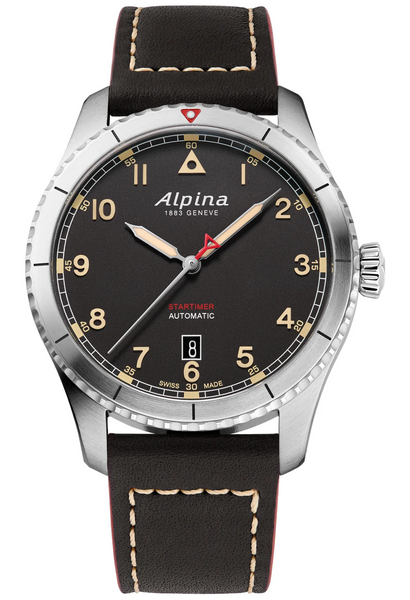 Alpina AL-525BBG4S26 Startimer Pilot Automatic Mat Black