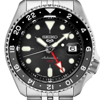 Seiko 5 Sports SSK001 GMT Series Automatic Black Dial