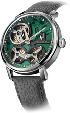 Accutron 2ES6A005 Electrostatic Spaceview 2020 Charcoal Calf