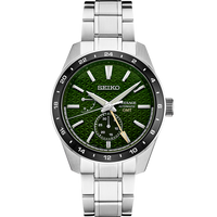 Seiko Presage SPB219 Sharp Edge GMT Green