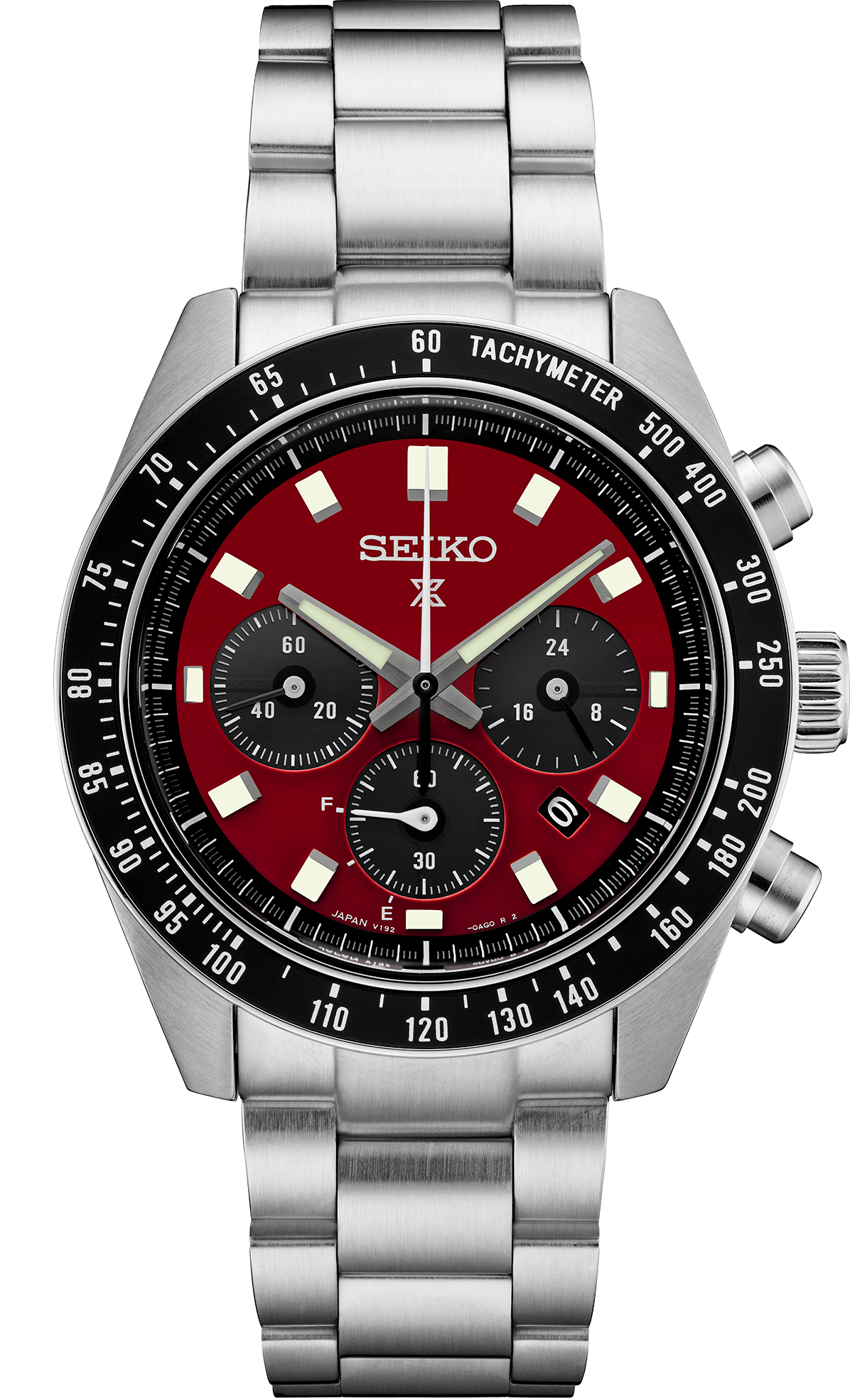 Seiko Prospex SSC927 Speedtimer Solar Chronograph Crimson Red