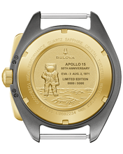 Bulova 98A285 50th Anniversary Apollo 15 Lunar Pilot Limited Edition