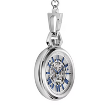 Bulova 96A304 Sutton Skeleton Pocket Watch Automatic