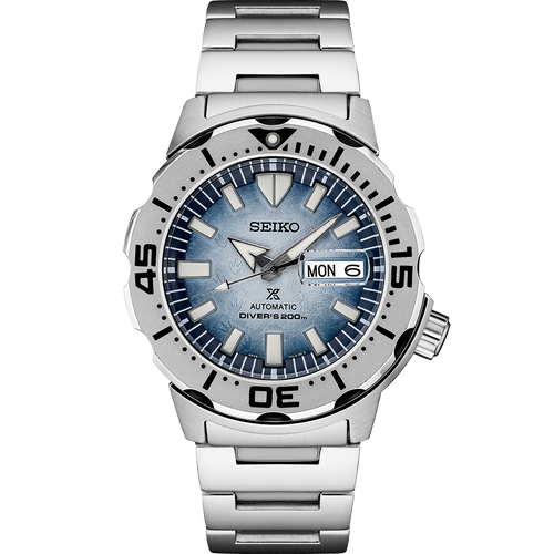 Seiko Prospex SRPG57 Limited Edition Save the Ocean Frost Dial Monster