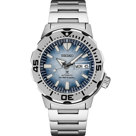 Seiko Prospex SRPG57 Limited Edition Save the Ocean Frost Dial Monster