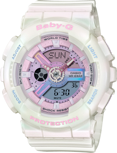 G-Shock BA110PL-7A1 Baby G Pastel Resin Polarized Aurora