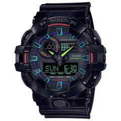 G-Shock GA700RGB-1A Virtual Rainbow Cybertech Ana-Digi