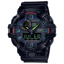 G-Shock GA700RGB-1A Virtual Rainbow Cybertech Ana-Digi