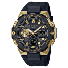 G-Shock GSTB400GB-1A9 G-STEEL Black and Gold Series Tough