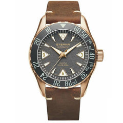 Eterna Kontiki Bronze Manufacture limited Edition 300 Pieces Worldwide 1291.78.49.4122