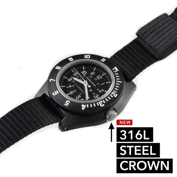 時計 MARATHON Navigator Date Pilot WW194013 Marathon WW194013-S-BK-B Black Pilot's Navigator with Date US