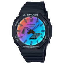 G-Shock GA2100SR-1A Casioak Brilliant Iridescent Color Black
