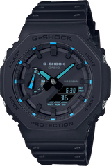 G-Shock GA2100-1A2 Octagonal Splash Neon Teal Casioak