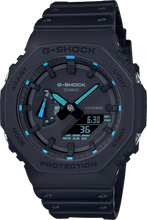 G-Shock GA2100-1A2 Octagonal Splash Neon Teal Casioak