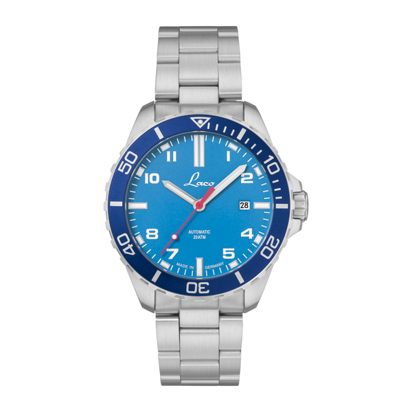 Laco 862147 La Paz Limited Edition Blue Dial Stainless Automatic