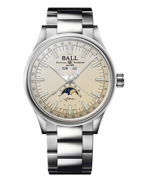 Ball NM3016C-S1J-CH Engineer II Moon Calendar Champagne