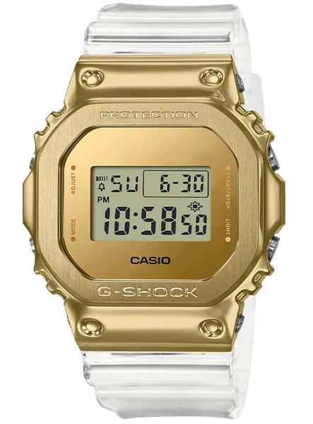 Casio G-Shock GM5600SG-9 Metal Covered Gold Ingot Square