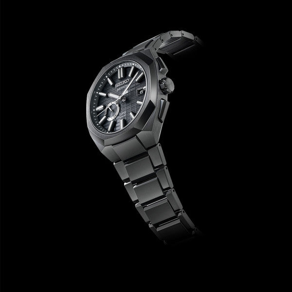 Seiko Astron SSJ015 3X62 GPS Solar Black DLC Titanium – Arizona