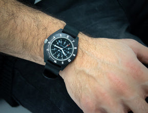 Marathon WW194013-S-BK-B Black Pilot's Navigator with Date US Government Markings 41mm